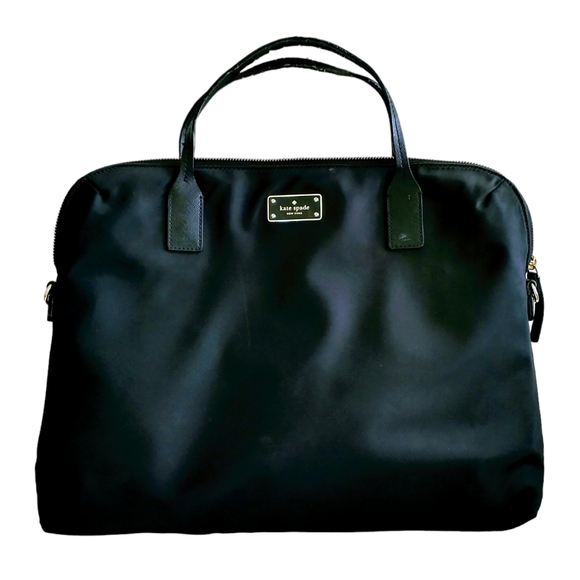 COPY - Kate Spade Black Nylon Laptop Bag - Picture 2 of 11